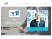 Tablet Screenshot of hmtdi.com
